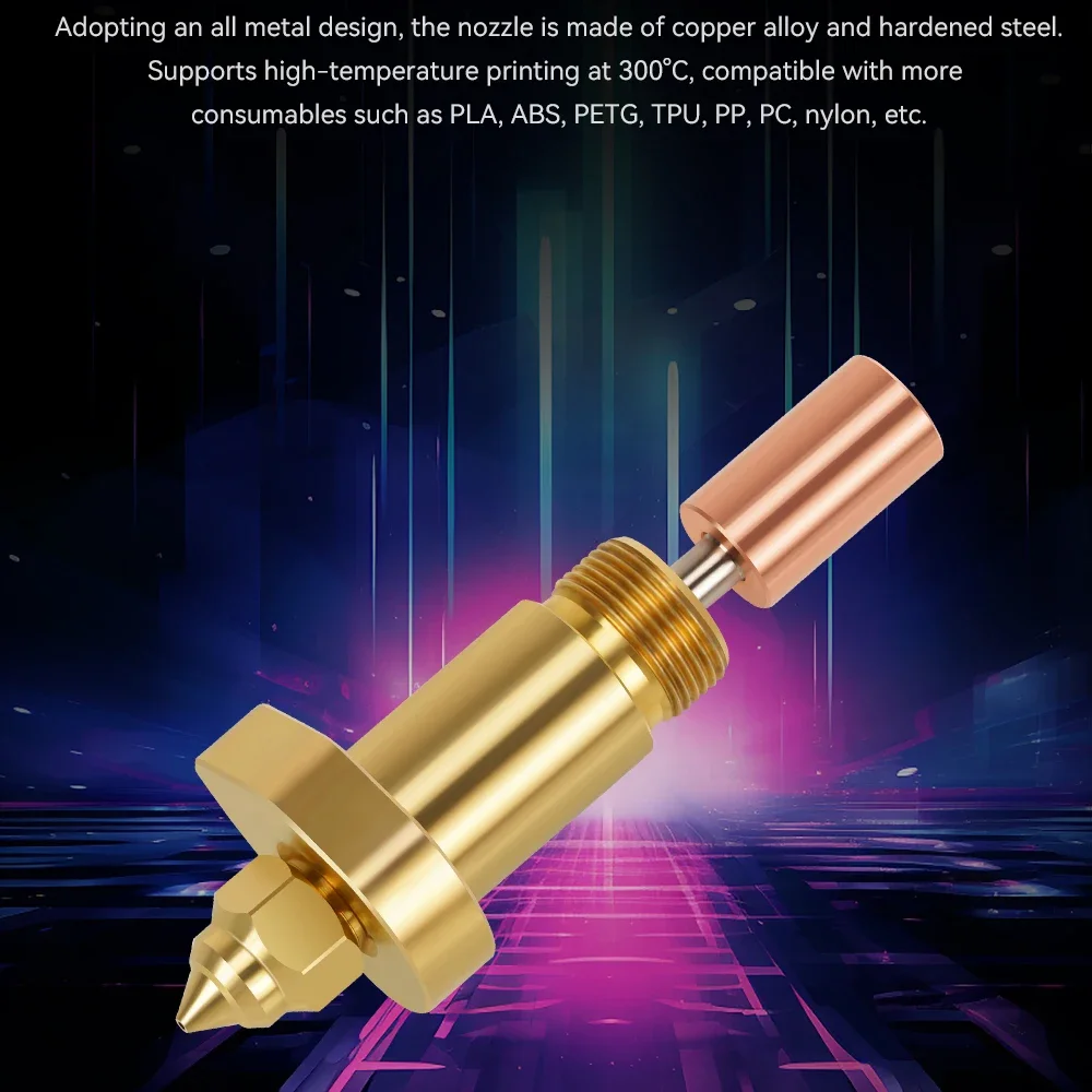 Обновленный комплект Hotend KIT Bi Metal K1 HOTEND для Creality K1/K1 MAX керамического