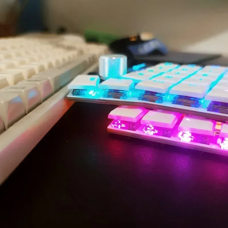 Механическая клавиатура Sofle Choc с разделением изготовленная на заказ ручка RGB