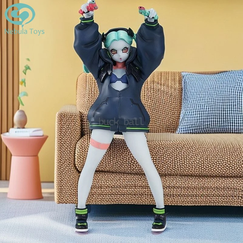 Киберпанк: Edgerunners фигурка Ребекка аниме Gunner Rebecca Коллекция Статуя Модель Орнамент