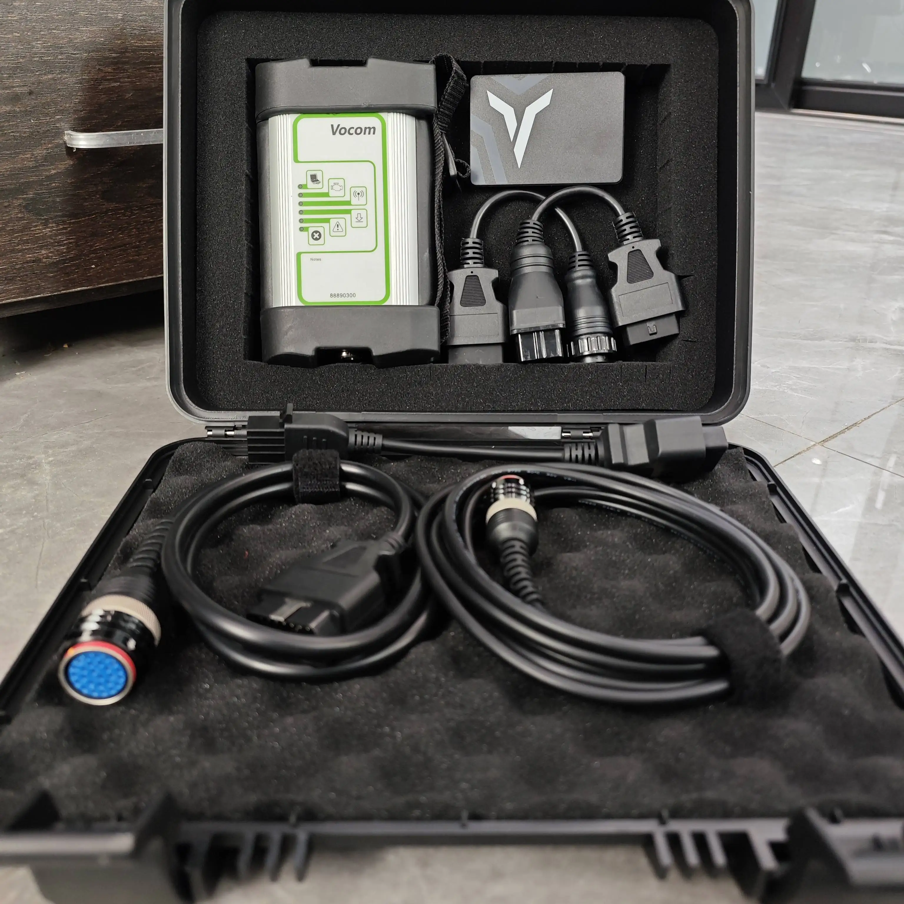 Диагностический инструмент LNHF VOCOM 2 II VCADS 88890300 комплект Volvo Truck Ship Excavator Программное