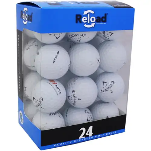 Tour iX Golf Balls, Used, Mint Quality, 24 Pack