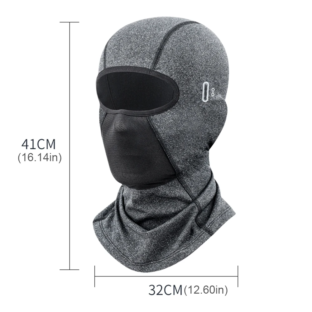 Балаклава лыжная маска ветрозащитная велосипедная мотоциклетная флисовая