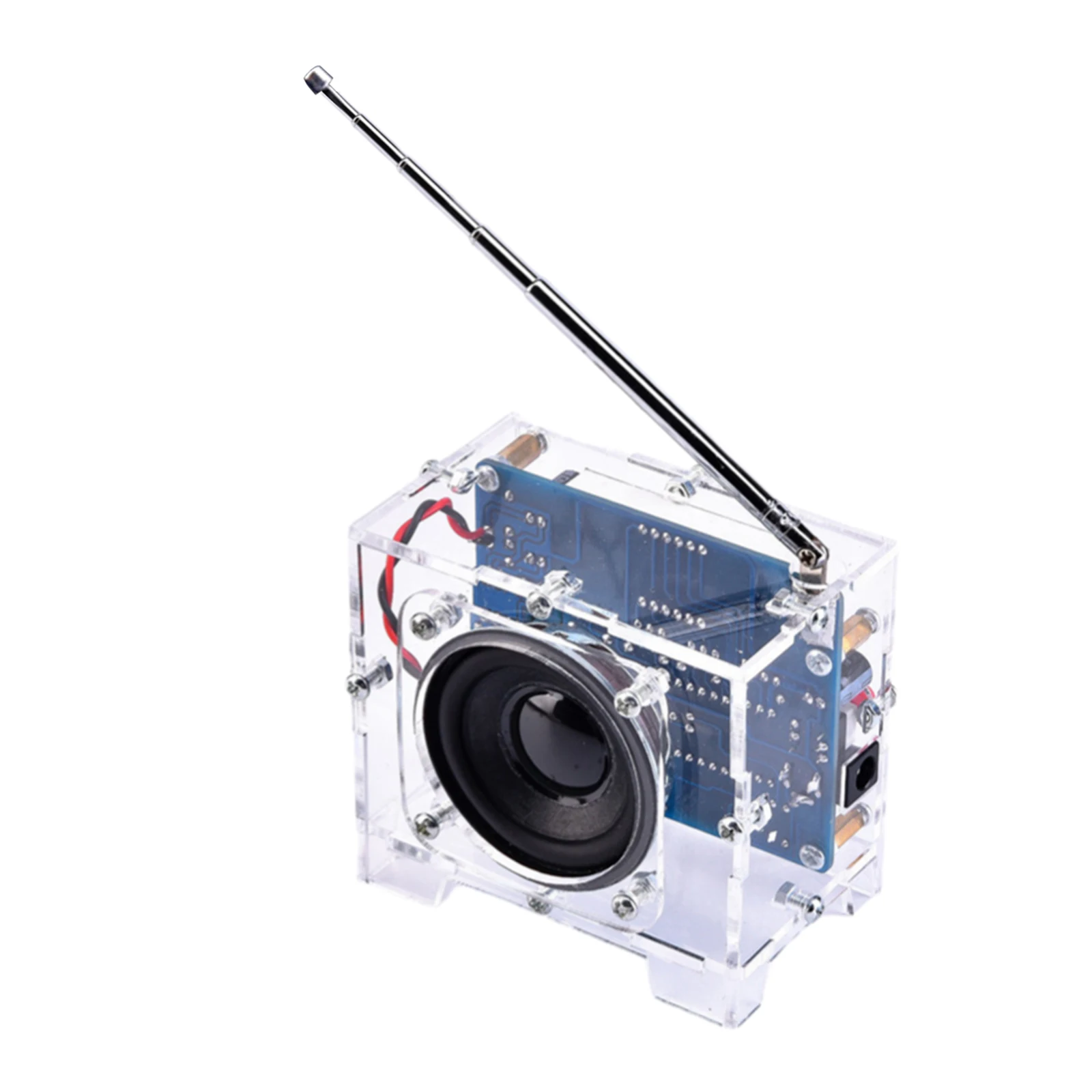 DIY DC 5V Радио Электронный комплект Запчасти FM Цифровая звуковая машина 87 МГц-108 МГц