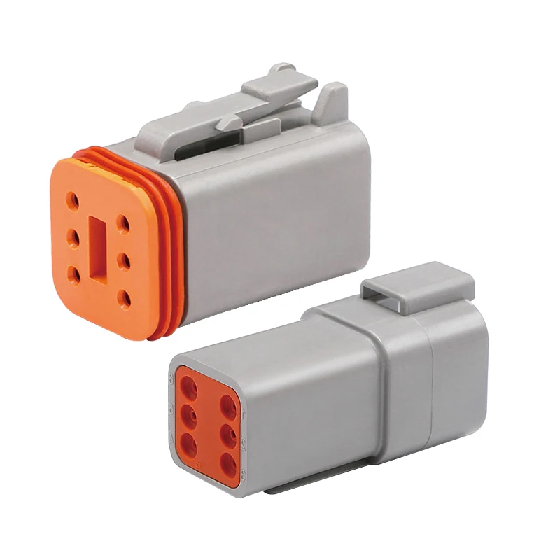 1/5/10 комплектов Deutsch DT разъем DT06-2S/DT04-2P 2P 3P 4P 6P 8P 12P водонепроницаемая электрическая