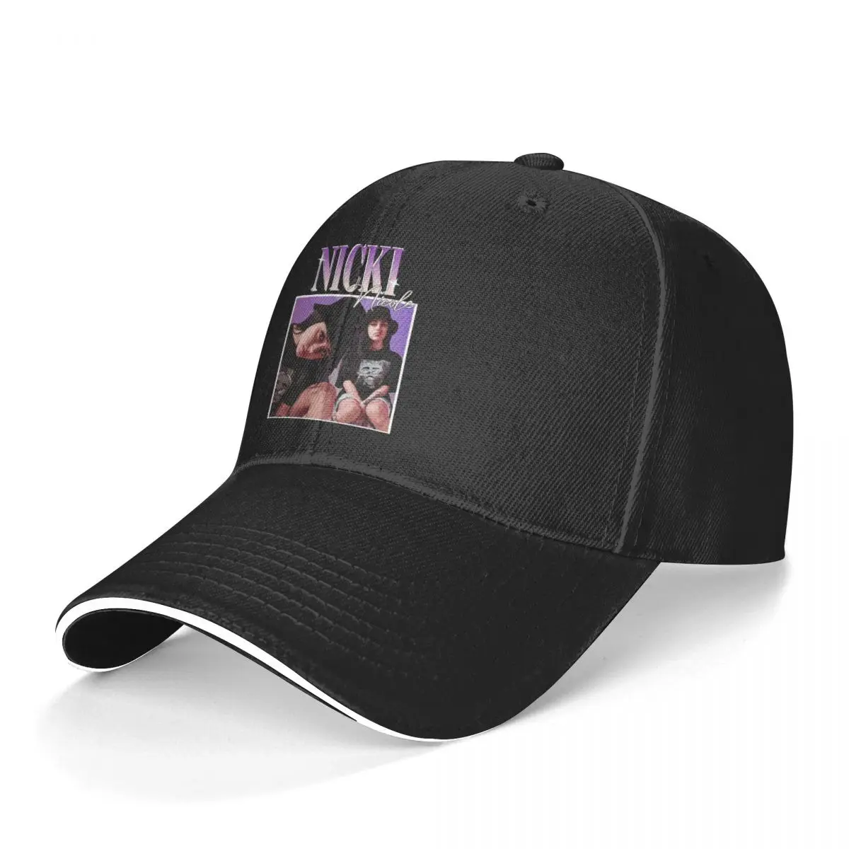 

Nicki Nicole Rap Fashion Model Baseball Cap Nicki Minaj singer girl album Man Design Trucker Hat Aesthetic Rock Sun-Proof Caps