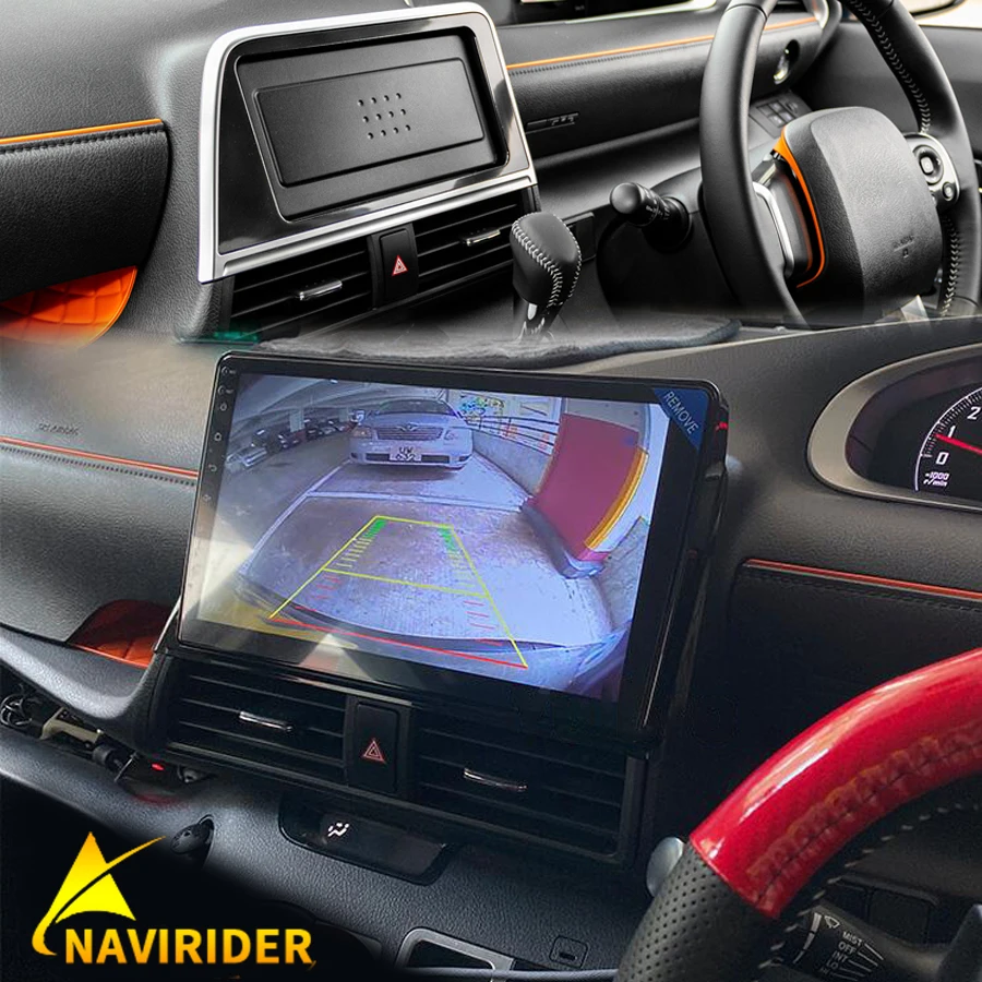 

RHD Car Stereo Audio 10.1inch Big Screen Multimedia Video Player With Frame For Toyota Sienta 2016~2019 2Din Dash GPS Navigation