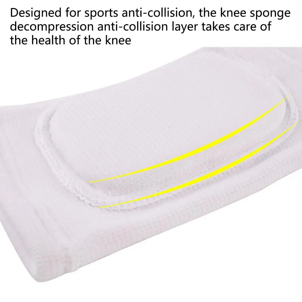 

Knee Brace Sponge Knee Pad Fine-wrapped Edges Knee Protection Widely Used Gym Yoga Sponge Knees Brace