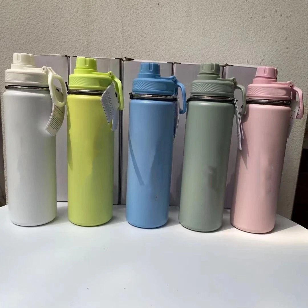 

Lulu710ML Insulated Water Cup Sports Bottle Water Bottles Stainless Steel Pure Titanium Vacuum Portable Leakproof Outdoor Cup