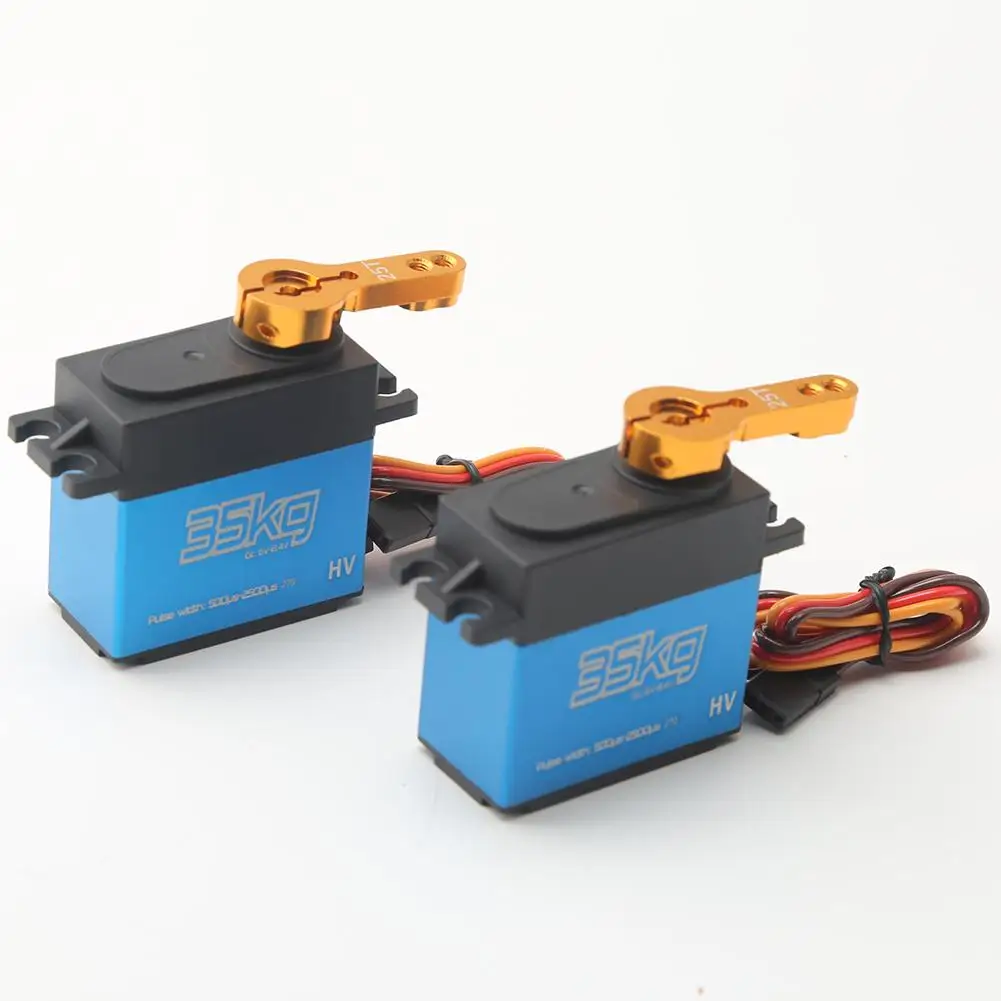 

Сервопривод без сердечника с высоким крутящим моментом, 270 °, 35 кг, 2 шт.