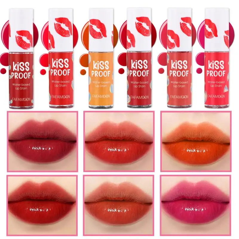 

Mini 6 Colors Liquid Lip Gloss Waterproof Non-stick 24 Hours 1pc Long Lasting Velvet Matte Lipstick Lip Gloss Cosmetic Makeup