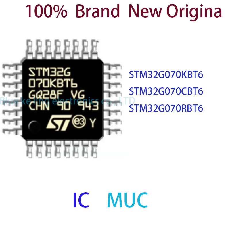 

STM32G070KBT6 STM32G070CBT6 STM32G070RBT6 STM STM32G STM32G070 KBT6 CBT6 RBT6 100% Brand New Original MCU IC