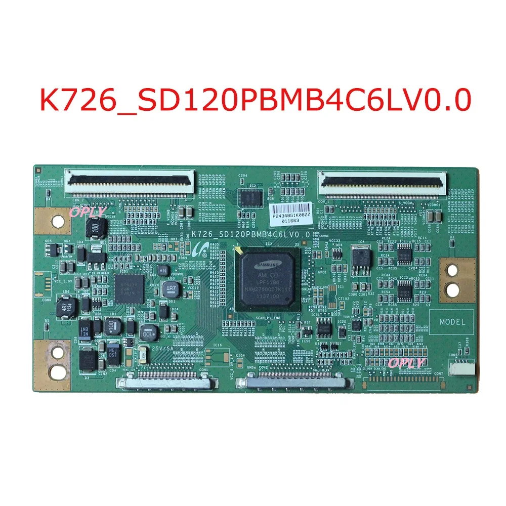 

A K726_SD120PBMB4C6LV0.0 for TV T-Con Board Logic Board K726SD120PBMB4C6LV0.0 Original 24348F LTA430HW01 LCD Screen