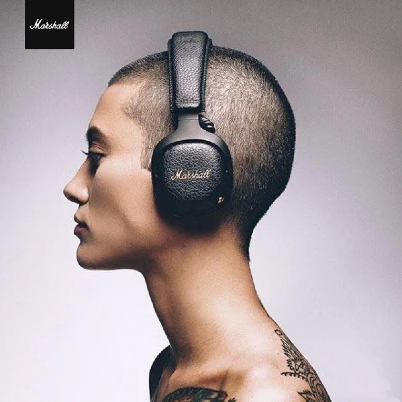 Cena Marshall Mid ANC Aktywna Redukcja Szumów Bezprzewodowe Słuchawki Z Bluetooth Pop Rock Ciężki Głęboki Bas Sport Składane Słuchawki