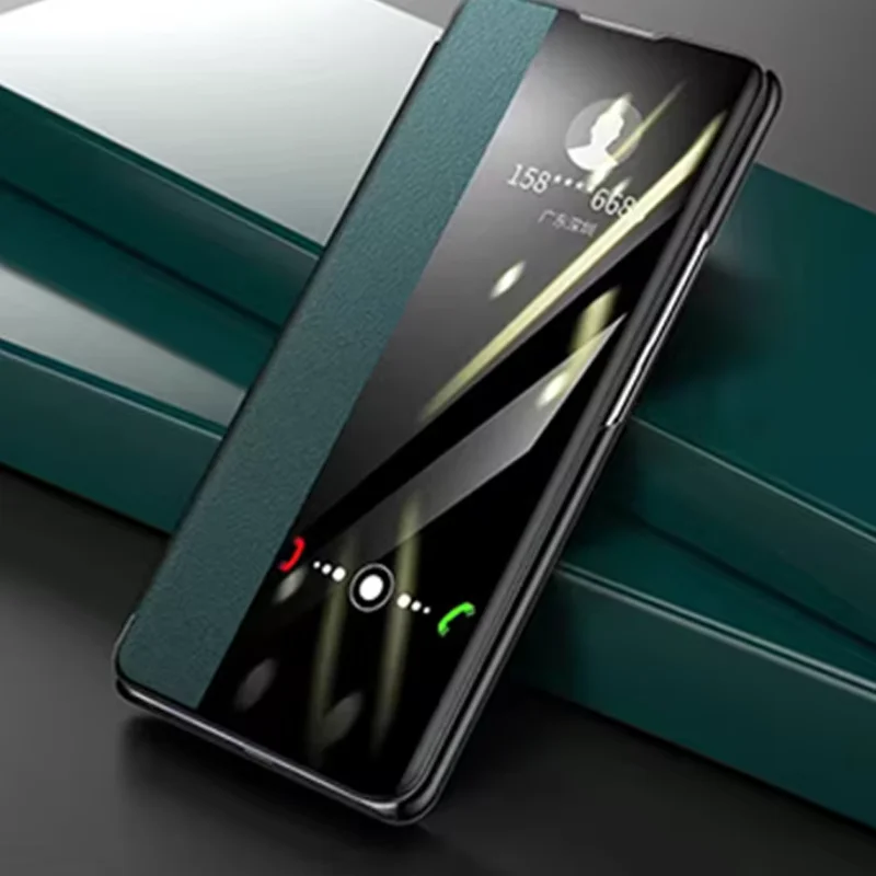 Чехол для ZTE Nubia Red Magic 10 Pro Роскошь PU кожаный флип чехол Для RedMagic Pro+ 10Pro Plus Защитная
