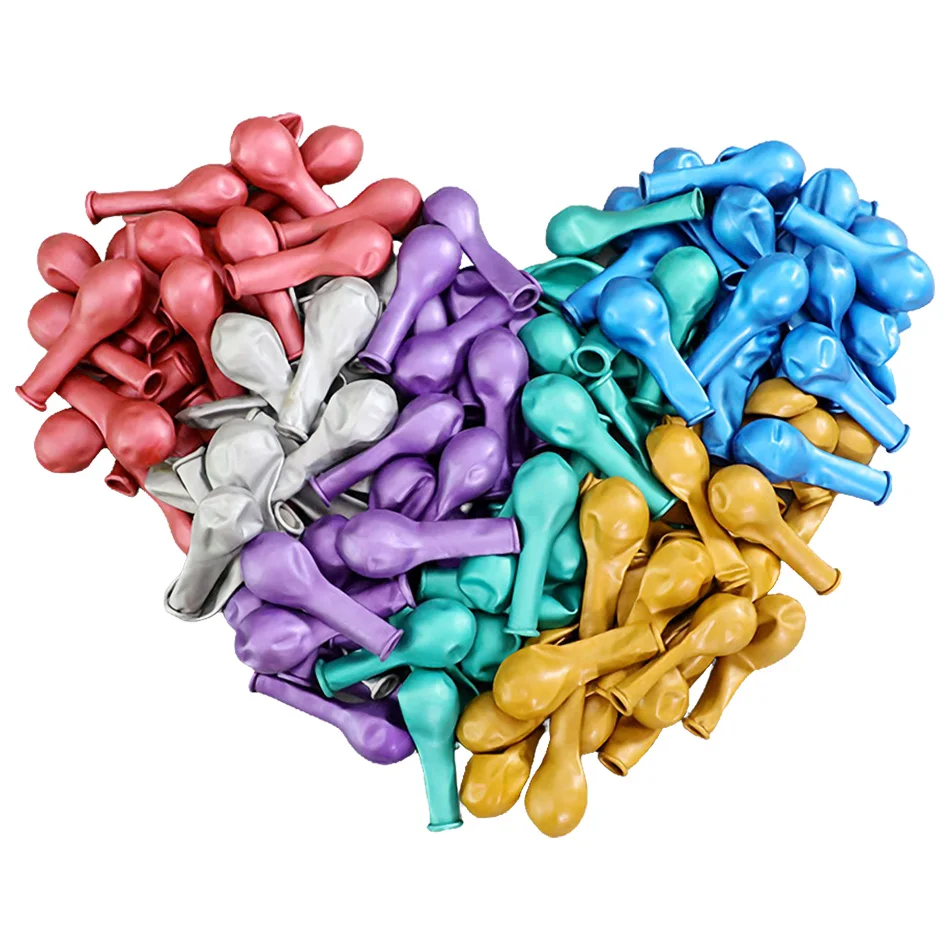 

Жемчужный металлический шар 5/10/12 дюймов, хромированный латексный шар, украшение для дня рождения, детский маленький шар, аксессуары для дом...