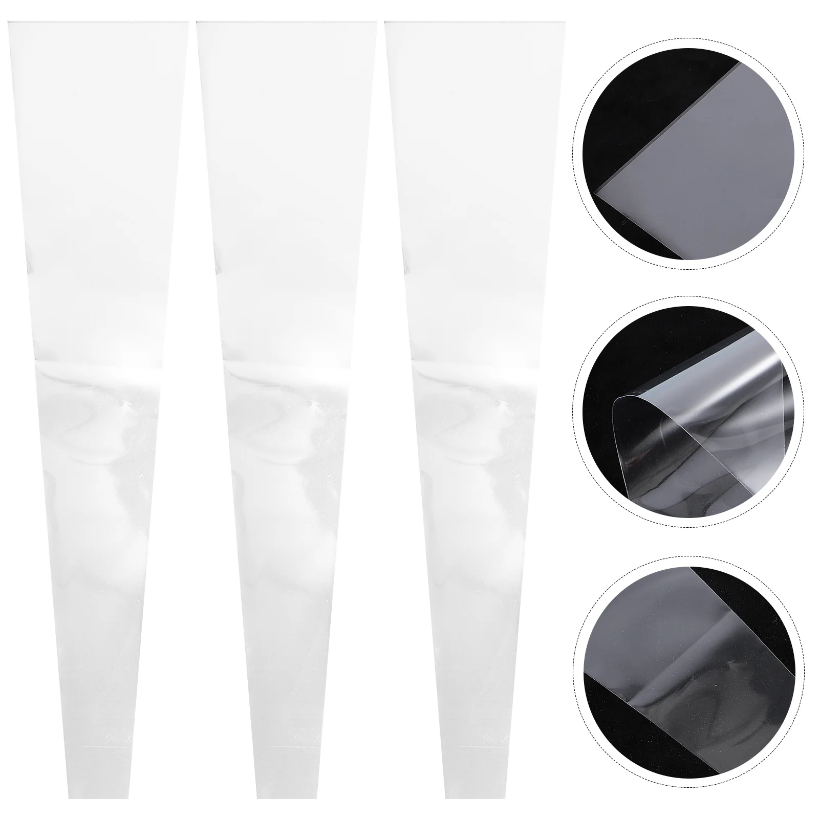 

50pcs Cellophane Bags Flower Wrapping Paper Flower Bags Florist Supplies