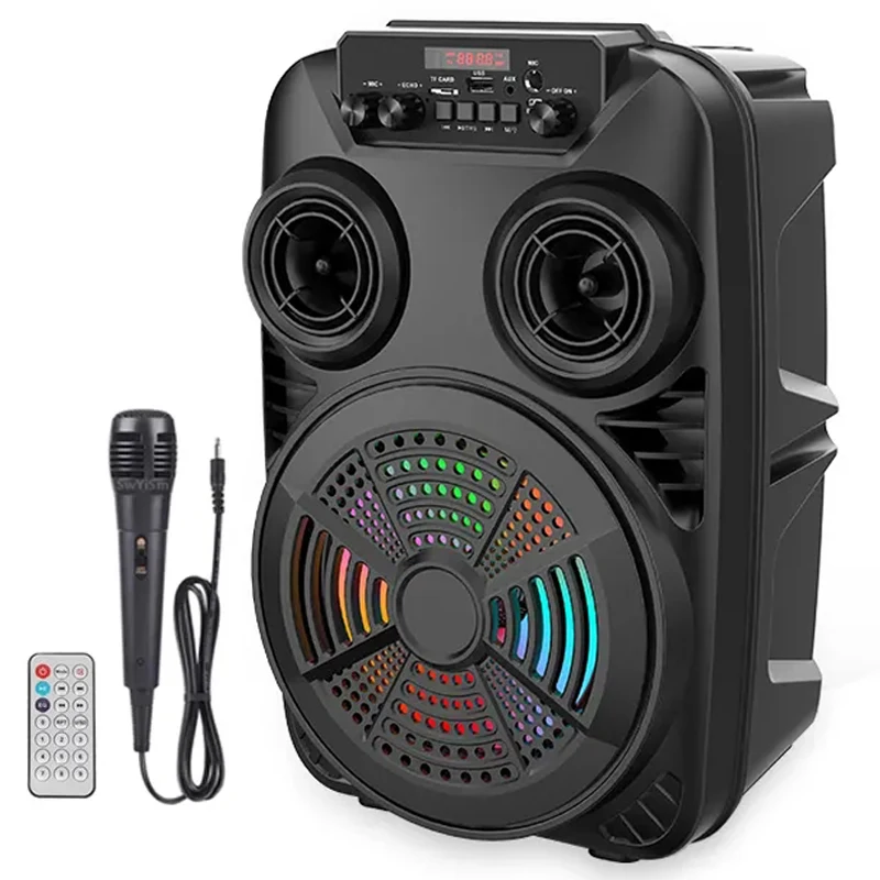 

Портативная Bluetooth-колонка с сабвуфером, 20 Вт, с микрофоном