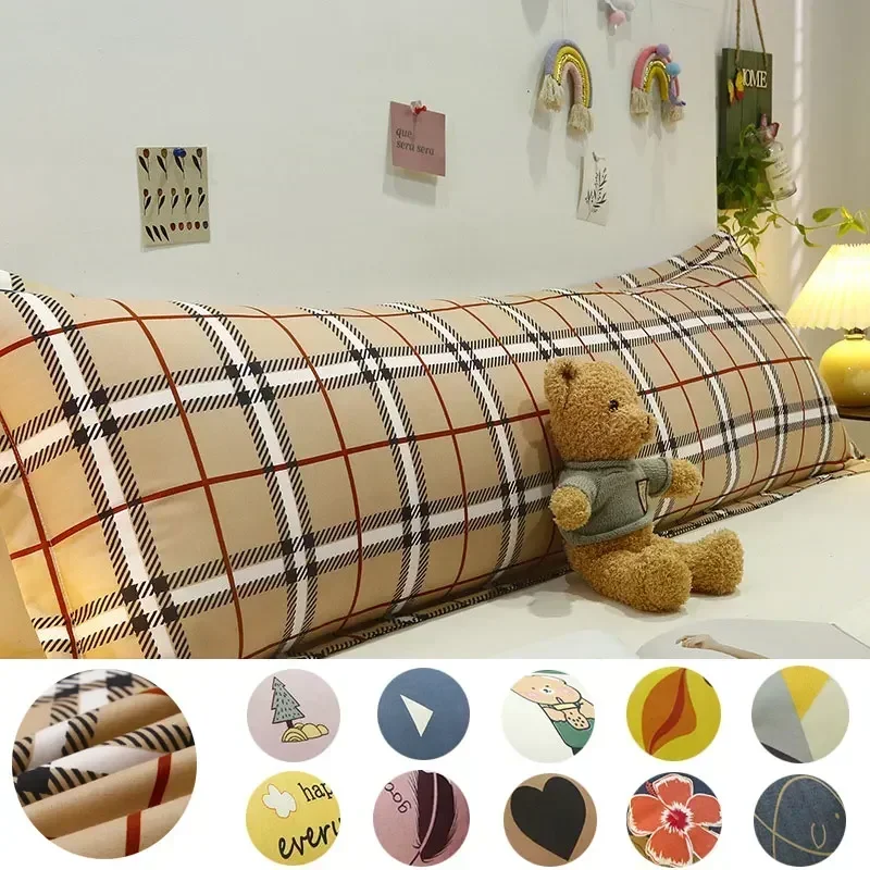 Наволочка с рисунком тела скандинавская простая длинная наволочка большой