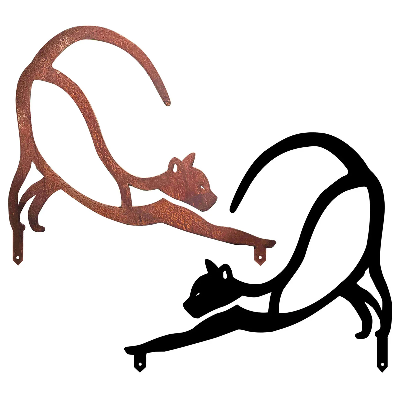 

Rusty Garden Metal Sculpture Attractive Design Rusty Cheetah Garden Decor Rusty Cheetah In Garden Decoration Energize Your