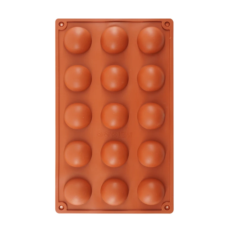

Круглые силиконовые формы в форме полусферы с 3D шариками для выпечки «сделай сам», форма для пудинга, мусса, шоколада, торта, кухонные принадлежности, инструменты