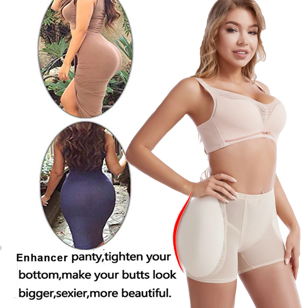 SEXYWG Butt Lifter Panties Women Sexy Body Shaper Push Up Panties Hip Enahncer with Pads Shapewear Pad Panties