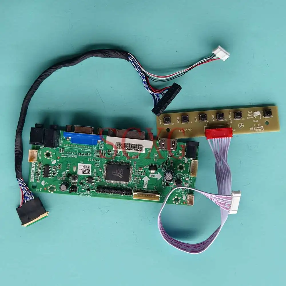 

LCD Screen Controller Board Work With B156XTN02.1 60Hz LVDS 40 Pin HDMI-Compatible DVI VGA 1366*768 Notebook Panel 15.6"