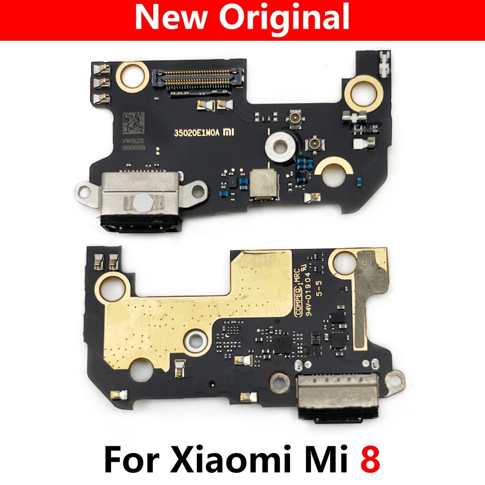 Kup 100% Oryginalna Nowa ładowarka Flex Dla Xiaomi Mi 8 Złącze Portu USB Stacja Dokująca ładowanie Flex Cable