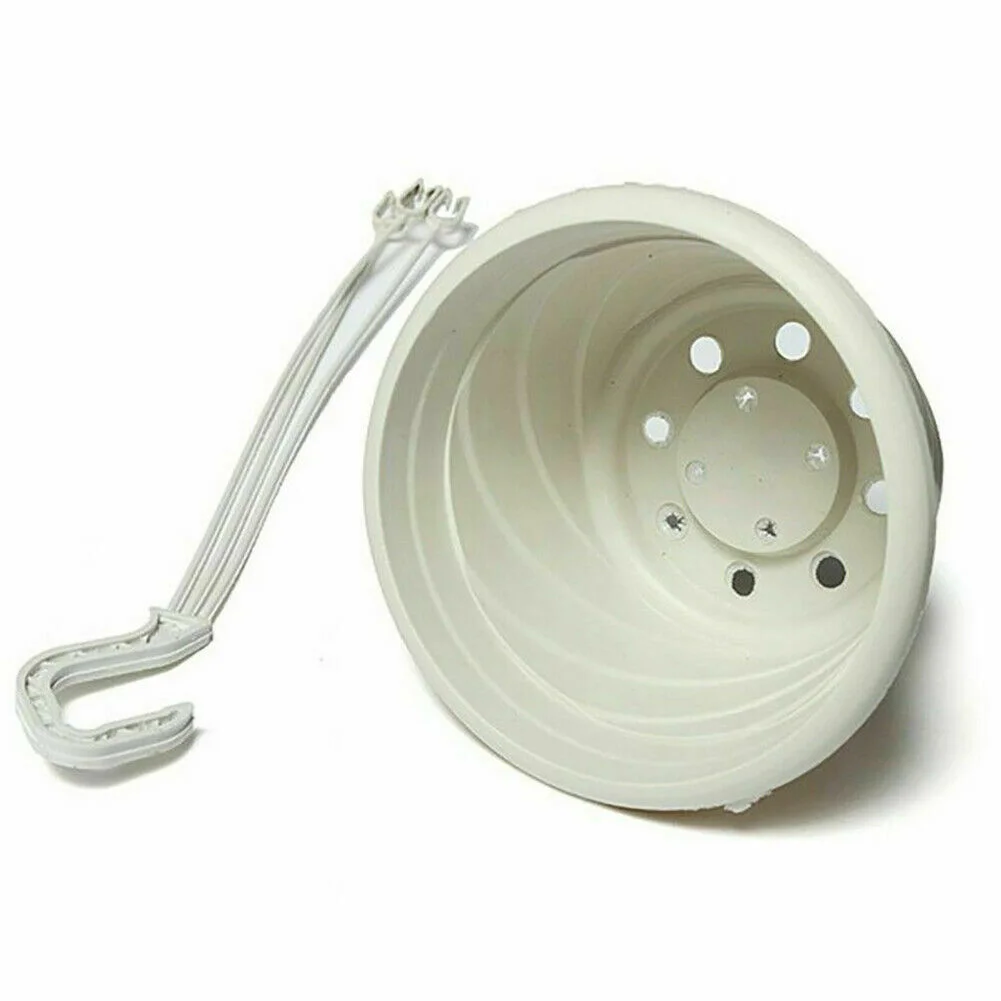 

Hanging Flower Plant Pot Basket Flower Pot Stand Balcony Garden Decoration Hook-type Pot Plastic Spider Hanging Pots
