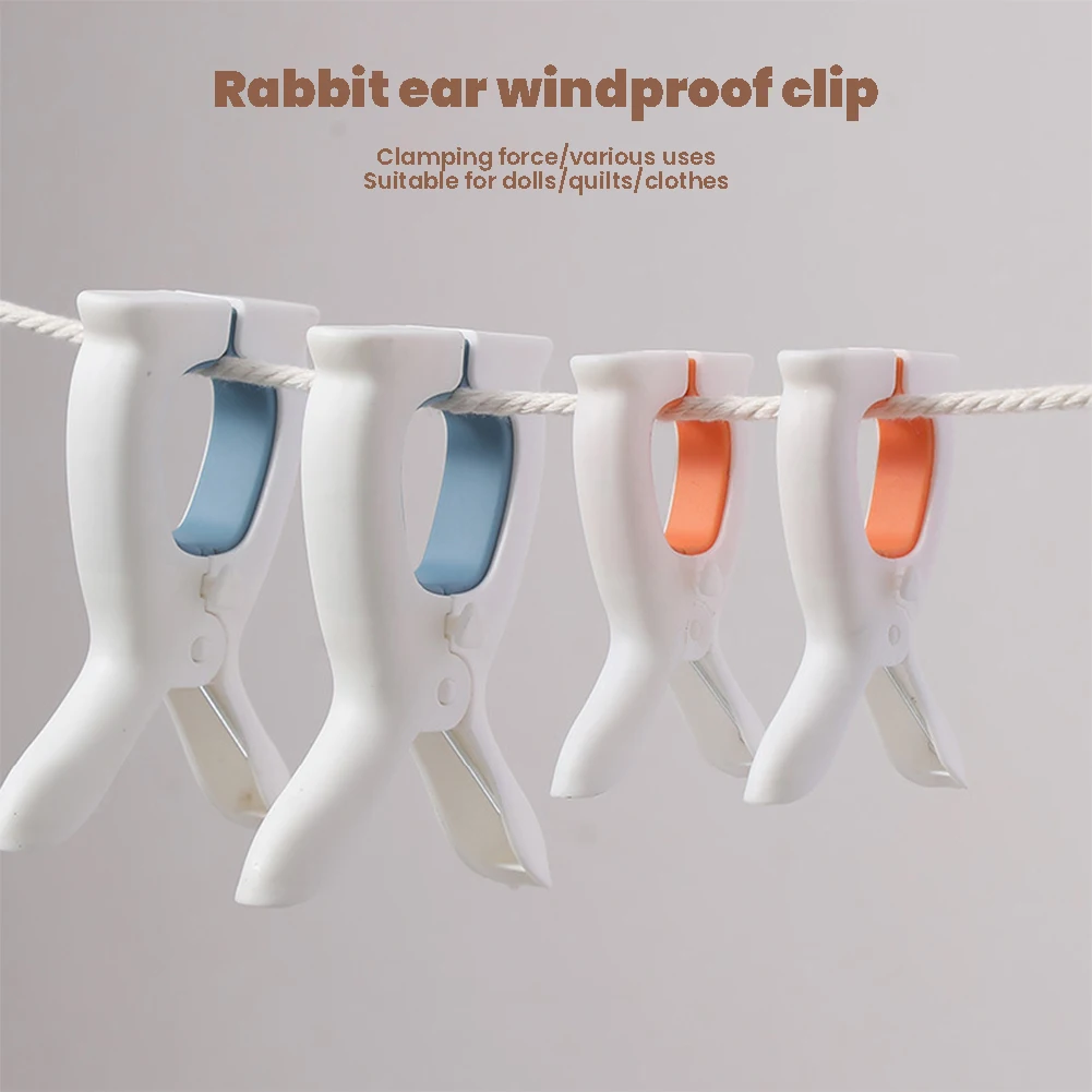 

Household Plastic Clothespin Multi-Functional Clothes Clamp For Quilt Blanket Bed Sheet