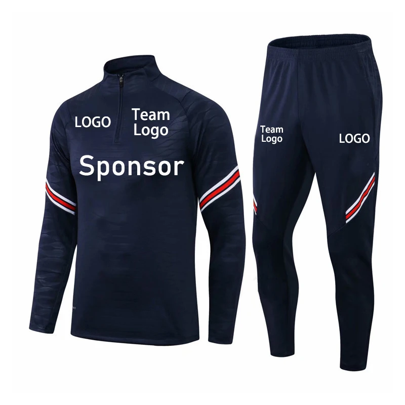 Новинка мужской тренировочный футбольный костюм спортивная рубашка куртка