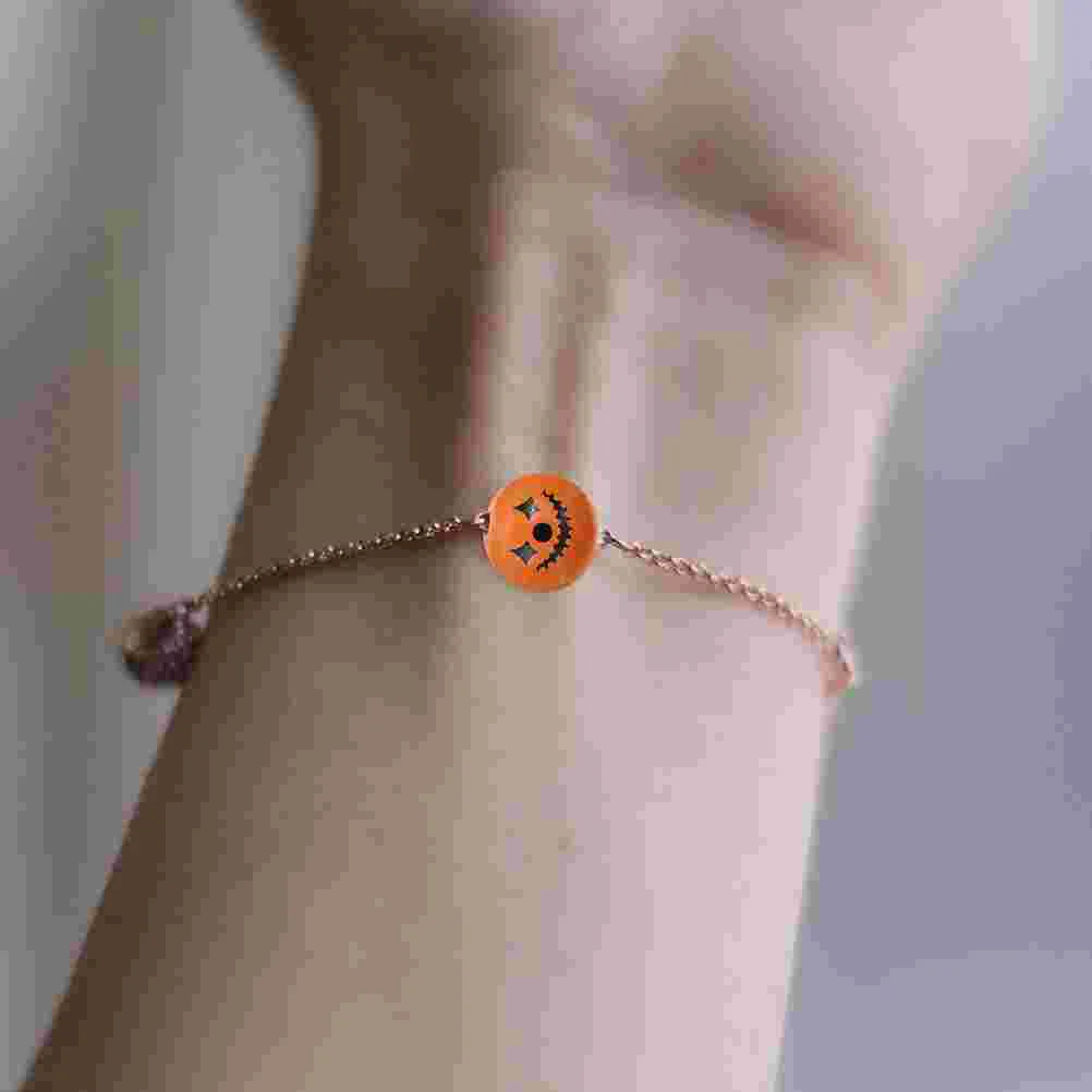 50 шт. деревянные бусины шарики для поделок Хэллоуин принадлежности изготовления