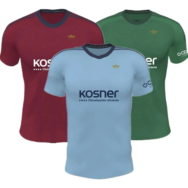 

Kit de maillot à manches courtes pour hommes, Osasunaes,2023/24