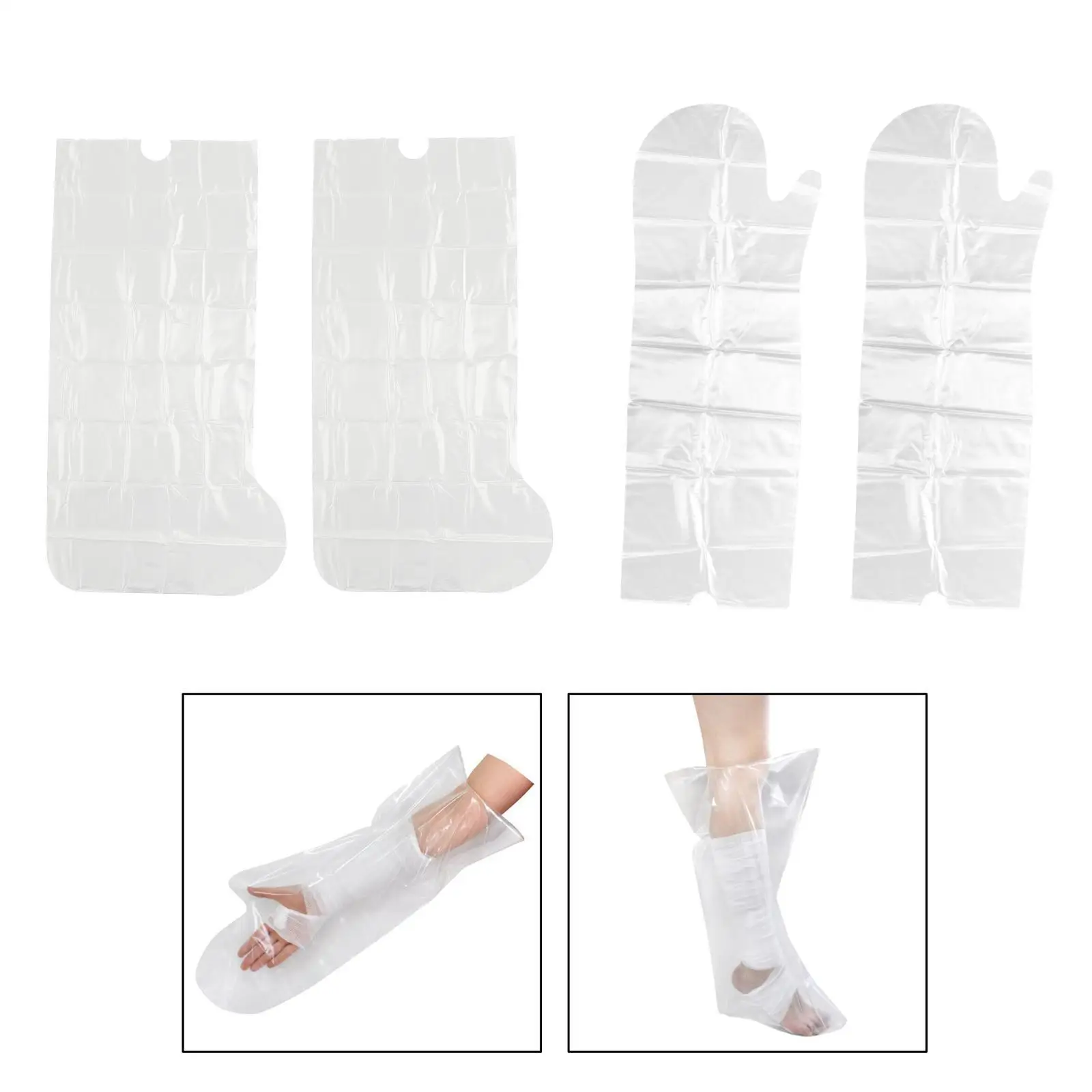 

Waterproof Arm/Leg Cast Cover for Shower, Adult Full Leg Cast Shower , Watertight Shower Wound for Broken Leg Arm