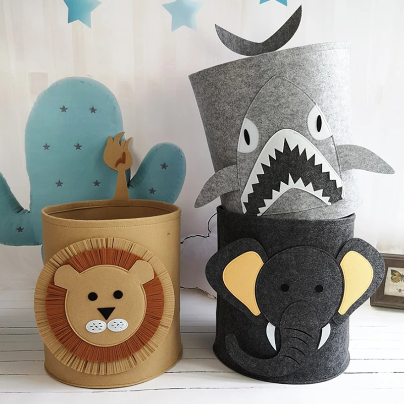 корзина для белья игрушек Детская хранения мелочей складное ведро контейнер