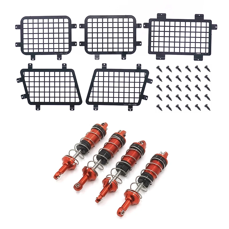 

Metal Stereoscopic Window Mesh Protective Net Upgrades Parts With Adjustable Oil All Metal Shock Absorbers Damper