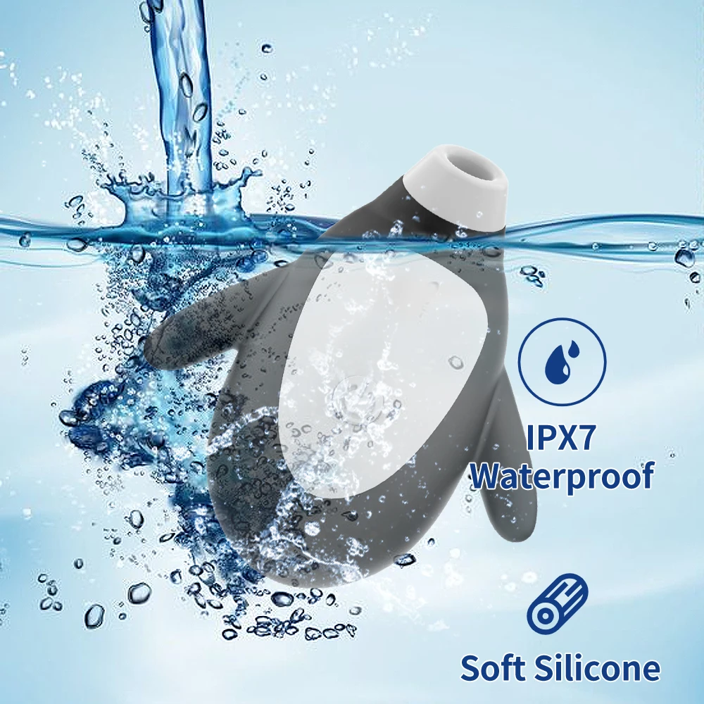 Пингвин на присосках для клитора Вагина сосание вибратор женский клитор