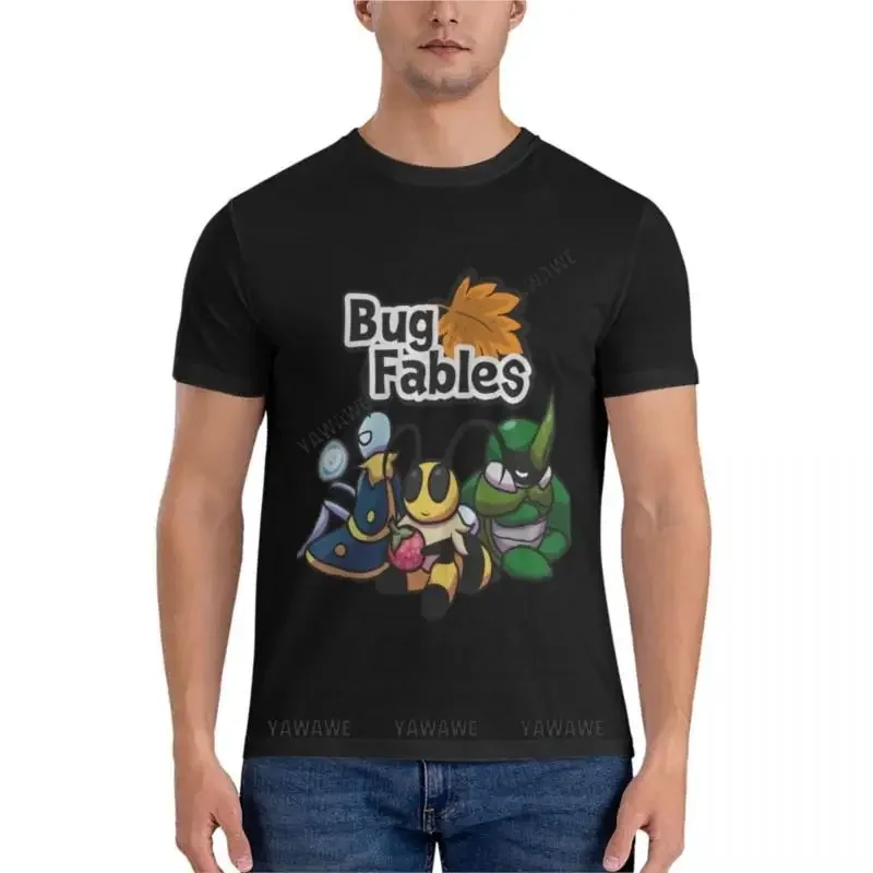 Bug Fables Crew Active T-Shirt o neck shirt mens plain t shirts designer men graphic