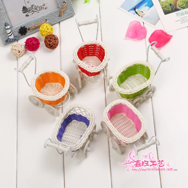 

CAMIGEL Woven Basket, Hand Woven Rattan Basket Decorative Basket