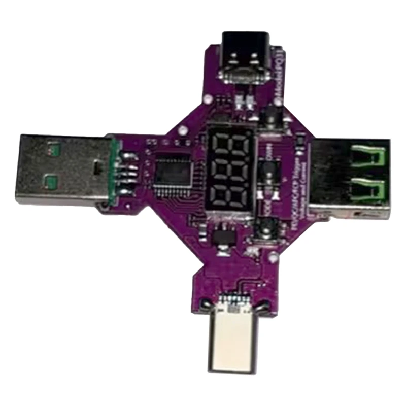 Протокол PD3.0 триггерная приманка для быстрой зарядки вольтметр Qualcomm QC3.0