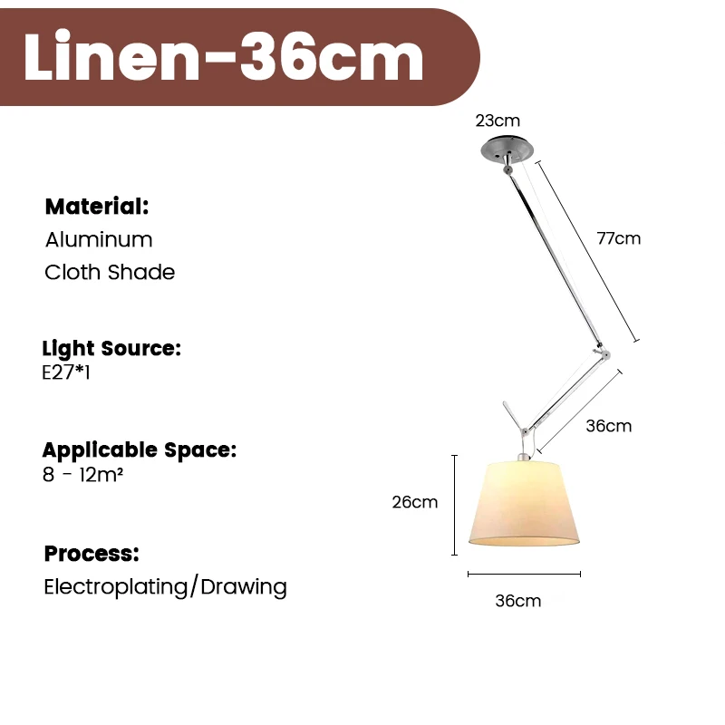 

NORMICHY Потолочный светильник с тканевым абажуром
