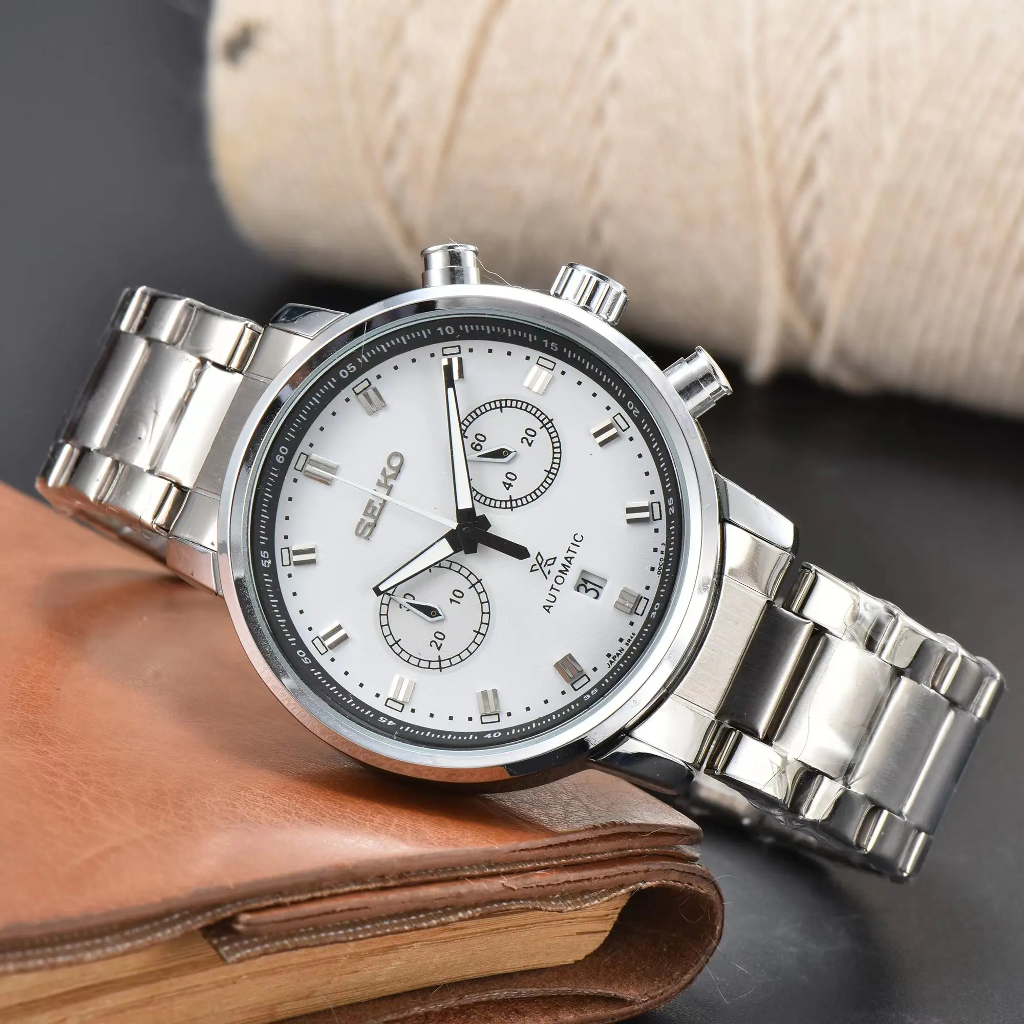 

Multifunctional Luxury Brand Watch Fashion Commercial Seiko Men's Watch Non-mechanical Timing Quartz Watch Relogio Masculino