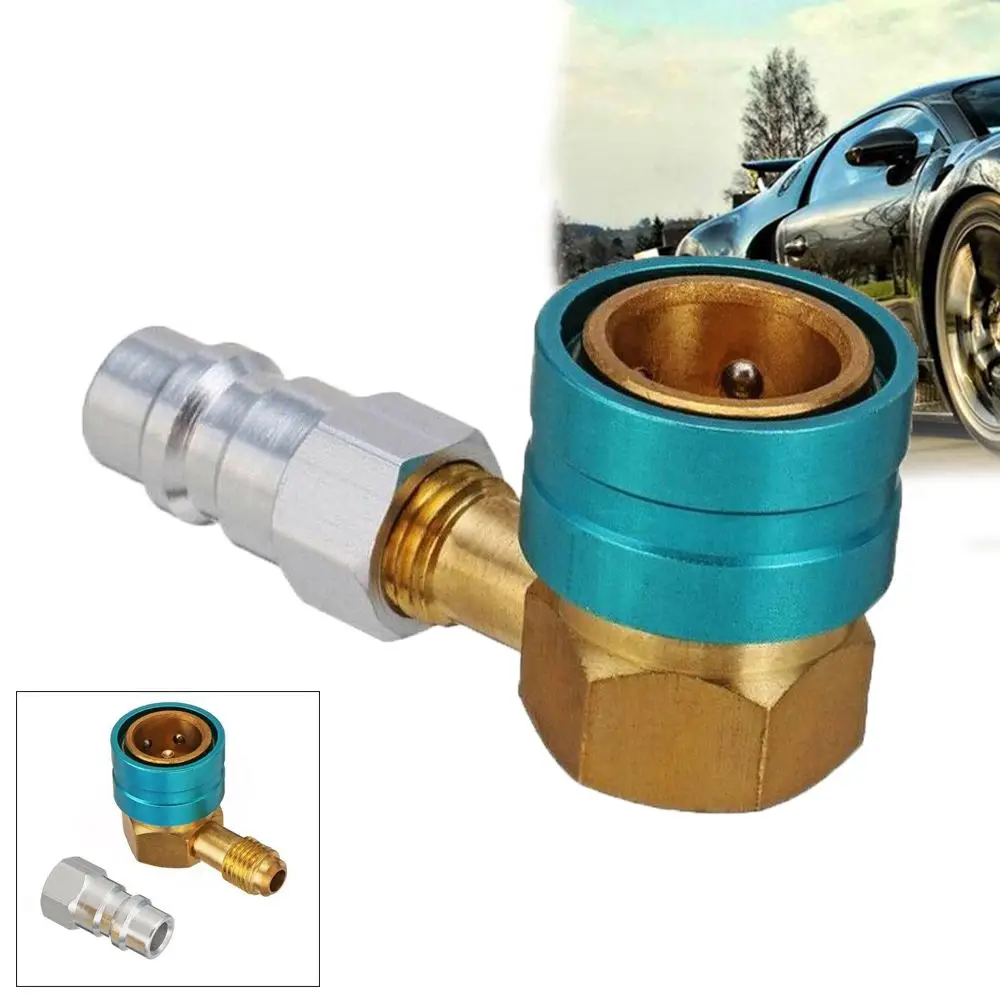 

Air Conditioner Parts for Car Air Conditioner Quick Couplers Quick Fitting Connector Low Side Quick Coupler Adapter