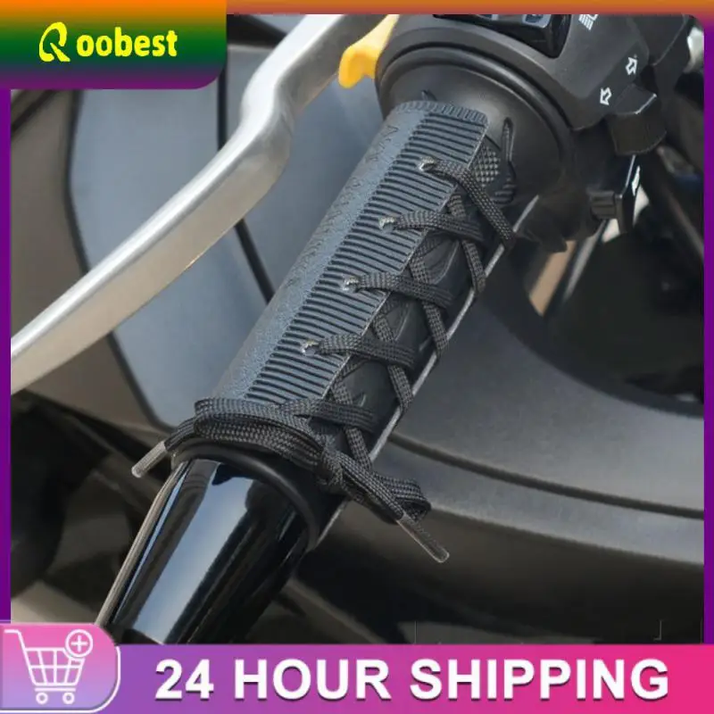 

12v Heating Handlebar Cover Temperature Control Anti Vibration Heated Motorcycle Handlebar Grips Waterproof Anti Slip
