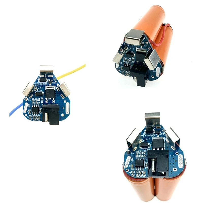 

3S 12.6V BMS Lithium Battery Protection Board 18650 Power Bank Balancer Battery Equalizer Board For Electric Drill
