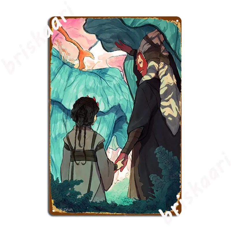 Забавный клубный постер Shaak And обладающий металлическим знаком, оловянные плакаты