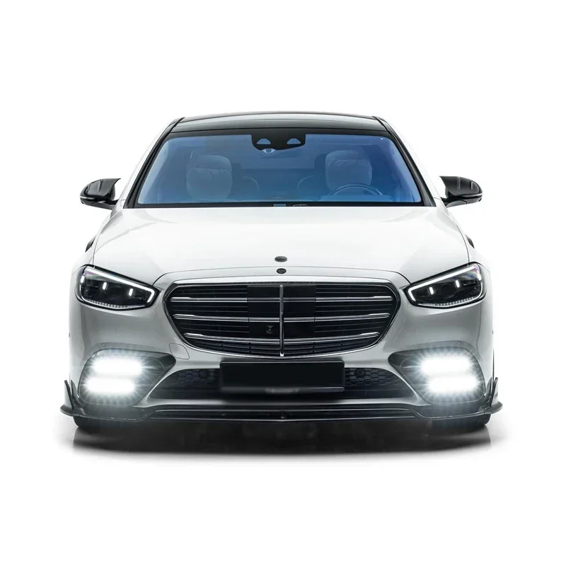 2x крышка бокового зеркала из углеродного волокна черная для Mercedes-Benz GLC X254 C254 300 350