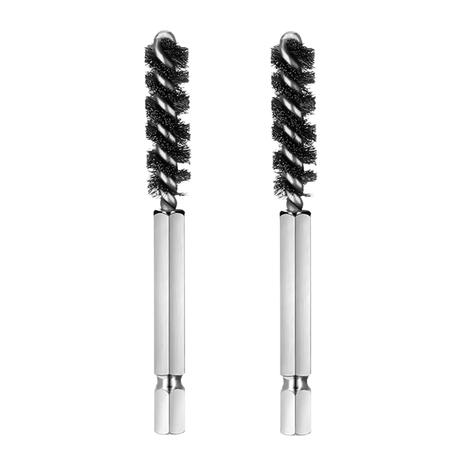 

2Pcs Electric Drill Durable Argent Golf Club Head Hosel Brush for Beginners