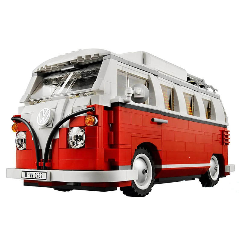

Creator Expert 10220 VW T1 Camper Bus Building Blocks Bricks Van Car Model Technic Ideas 21001 Children Toys Gift Set