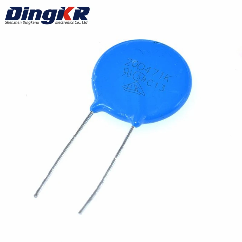 

5 шт. 20D471K 2-контактный ристор 20D471K 470 в пьезорезистор 20D471 IC