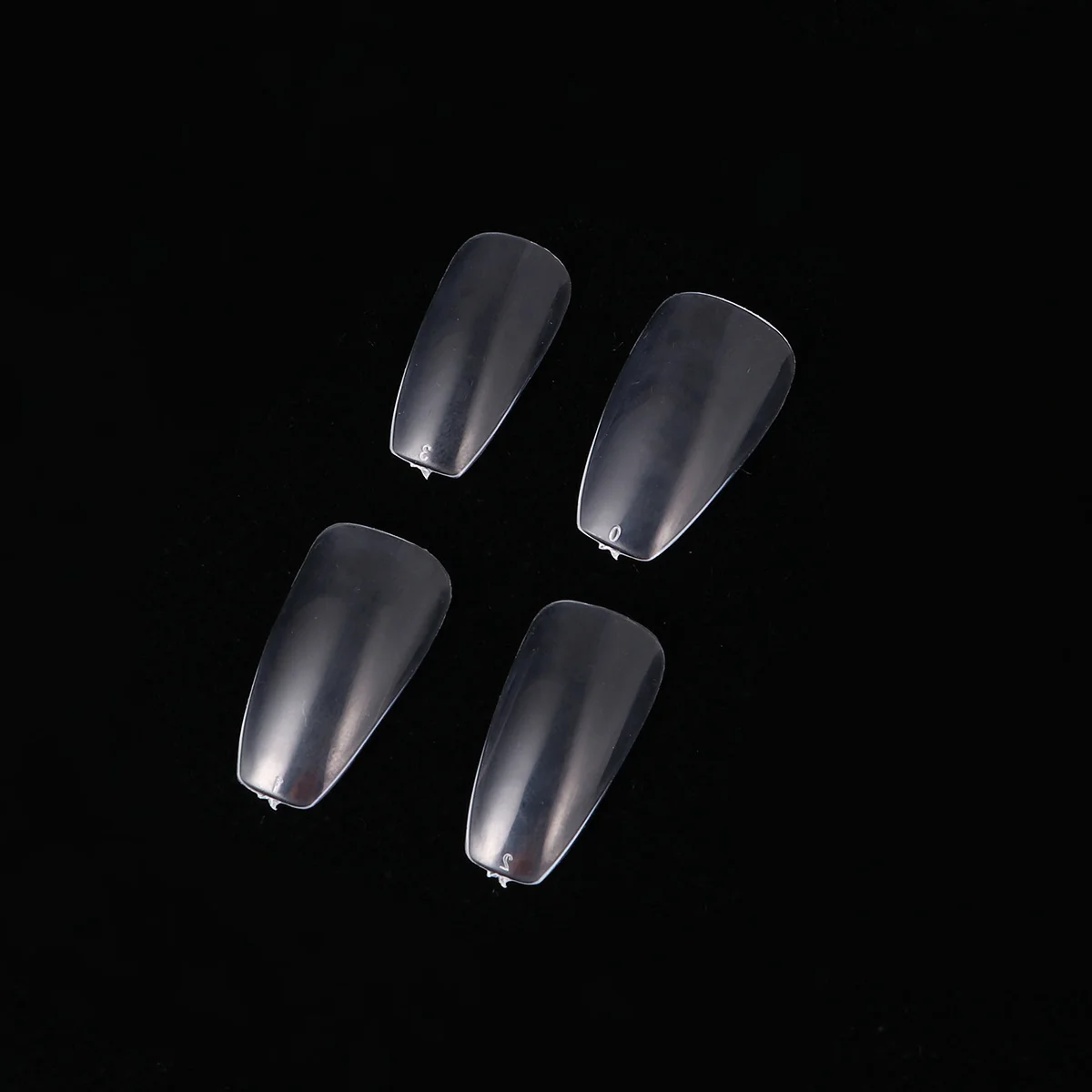 

Nails Fake Nail Clear Acrylic Coffin Piece Cover Full Kids Short Tips Diy False Decor Press on nails